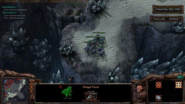 Starcraft 2 Challenge Mission 6 - Infestation (Zerg) - Getting Gold смотреть онлайн