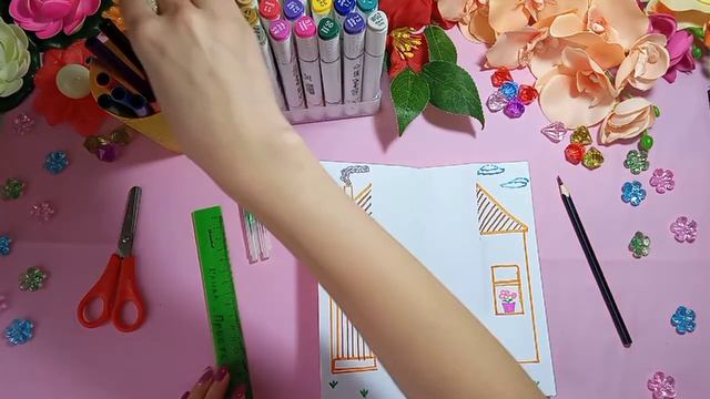 Как сделать оригами дом из бумаги своими руками смотреть онлайн