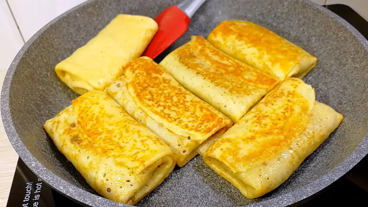 НЕОБЫЧНАЯ НАЧИНКА - Любимые Блинчики На Кефире смотреть онлайн