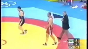 А Таймазов vs К Курамагомедов на Олимпиаде 2004