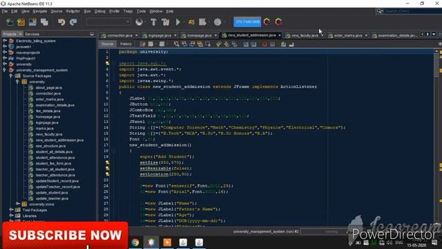 University Management System | Java Project | MySQL NetBeans | Without Drag and Drop | Proper Codin смотреть онлайн