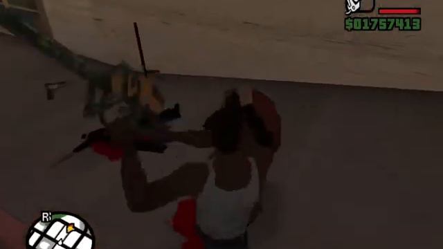 GTA San Andreas How dangerous is a chainsaw смотреть онлайн