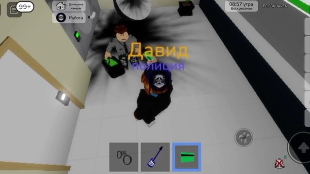 Полицейский в Brookhaven - Ограбление банка - 1 серия