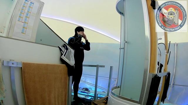 Водолазные работы. Подготовка к погружению ч.1 Обзор полонолицевой маски ЕХО-26 смотреть онлайн