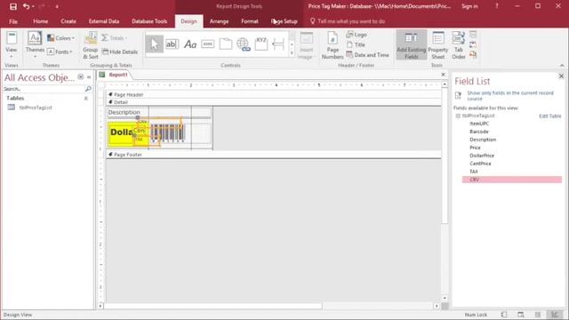 How to make Label Price Tag in Access & Excel смотреть онлайн