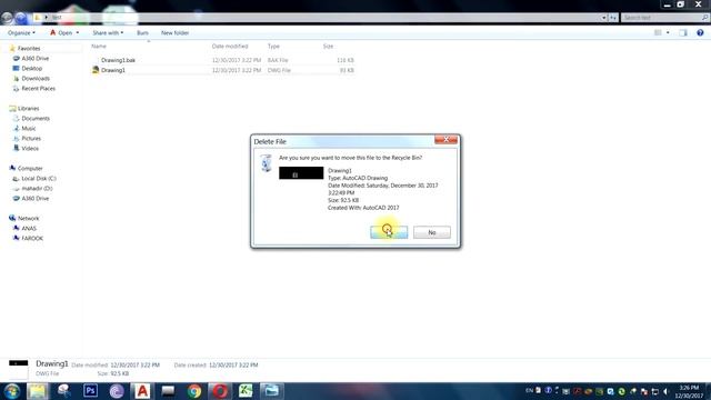 How to change BAK file to DWG Simple way-Basic For Beginners смотреть онлайн