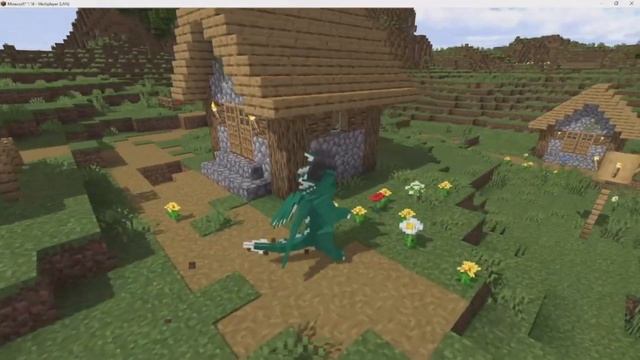 Minecraft - Customizable Player Models Mod Showcase (Model 1) (มอดโมเดลตัวละคร) смотреть онлайн