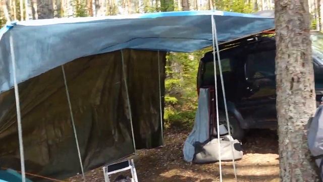 Валдай Июнь 2023. Опыт автокемпинга. Маркиза автомобильная своими руками. смотреть онлайн