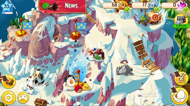 Angry Birds epic #6 "Битва в заснеженных горах" смотреть онлайн