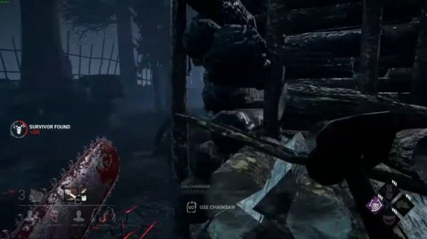 Sacrifice 4 Survivors in the Basement Challenge ~ ( Dead By Daylight Leatherface Game Play )