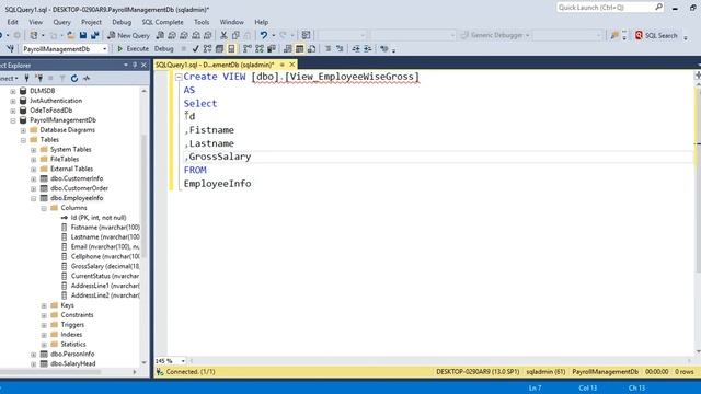SQL View Statement | How to create view in sql | Understanding about View Statement in SQL | SQL смотреть онлайн