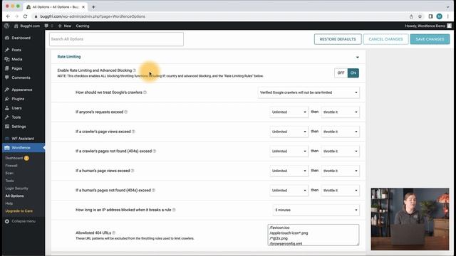 How to Configure Rate Limiting on Your Site with Wordfence смотреть онлайн