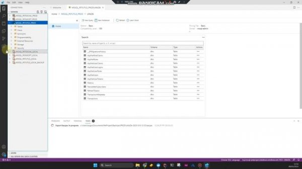 Backup and restore SQL Databases with Azure Data Studio