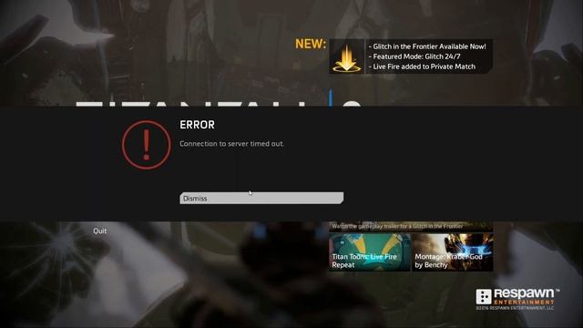 Titanfall 2 error смотреть онлайн