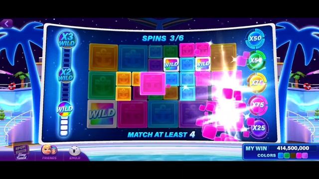 NEW GAME LUCKY VOYAGE COLOR CHASE BIG WIN FIRST PLACE on POP SLOTS смотреть онлайн