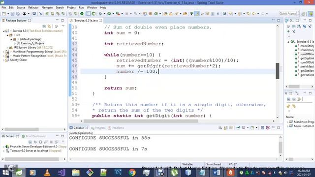 Introduction To Java Programming Exercise 6 31a смотреть онлайн