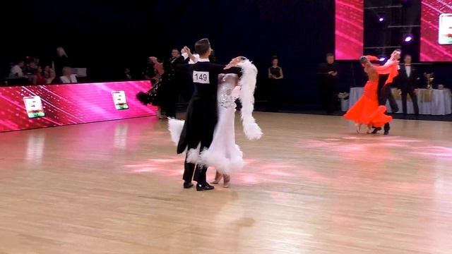 Медленный вальс / Молодежь 1 St (Open) финал - Первенство Беларуси (21.05.2023) бальные танцы смотреть онлайн