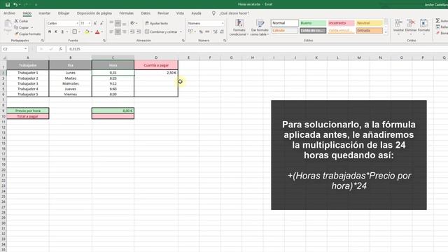 ✔️ MULTIPLICAR HORAS por DINERO en Excel 2019 y Excel 2016 смотреть онлайн
