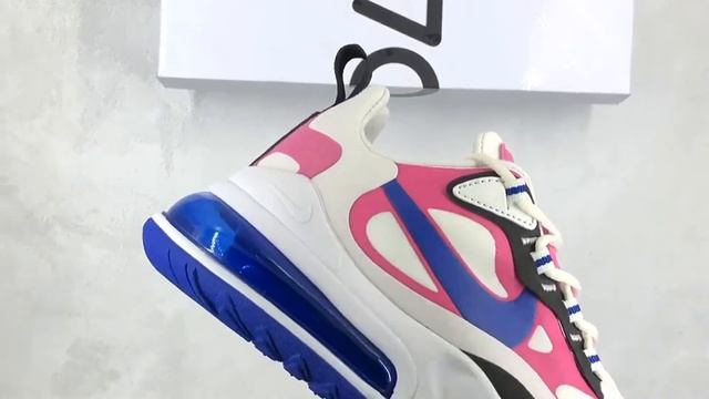 CI3899 100 Nike Wmns Air Max 270 React Summit White Cosmic Fuchsia Black Hyper Blue 2020 смотреть онлайн