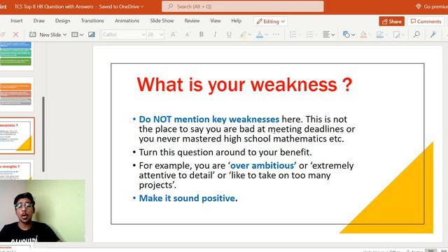 TCS HR Interview Question and Answers for Freshers| How to Introduce Yourself / Strenght & Weekness смотреть онлайн