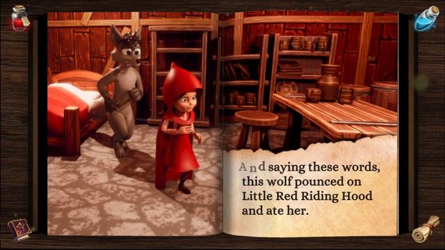 Little Red Riding Hood Interactive Book Review (Switch) смотреть онлайн