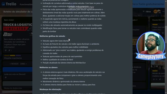 Truck & Logistcs Simulator - Nota da próxima atualização em mais Detalhes смотреть онлайн