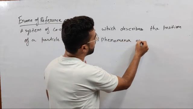 Refence Frame | B.Sc. 3rd yr Physics смотреть онлайн