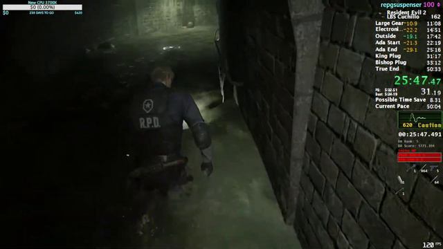Resident Evil 2 Remake - Speedrun Knife Only Leon B Standard (50:00) смотреть онлайн