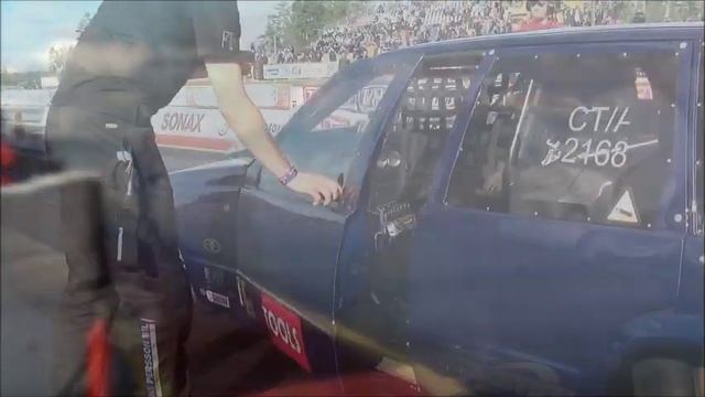 KRISTER ADEEN AT ALASTARO 6,85s 1/4 MILE VOLVO 850 4 BANGER смотреть онлайн