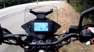 Час с KTM 390 ADVENTURE, мини обзор,  новые впечатление