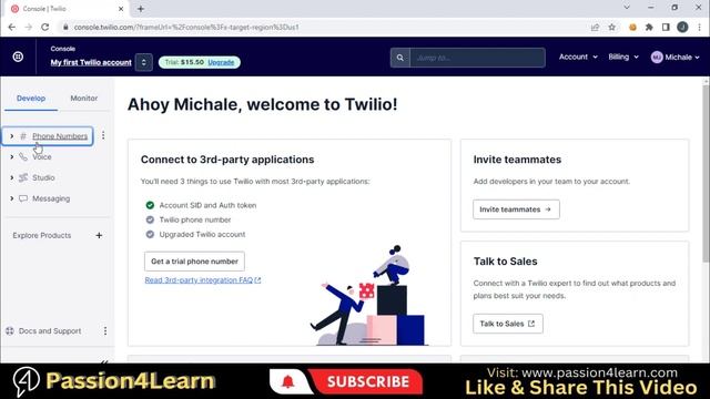 How To Get USA Phone Number For Verification - Twilio SMS Tutorial смотреть онлайн