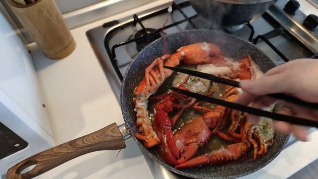 Спагетти с лобстером. Лучшие рецепты итальянской кухни! Паста с лобстером. смотреть онлайн