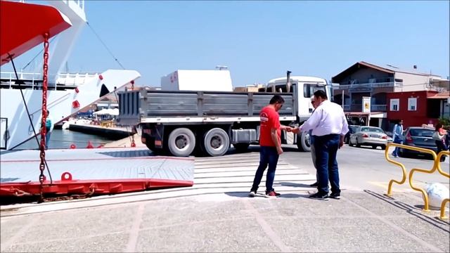 Греция остров Тасос на машине.. с Александруполиса на остров Тасос смотреть онлайн