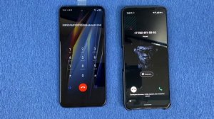 Incoming Call Tecno Pova 4 vs Asus Rog Phone 6 Outgoing Call