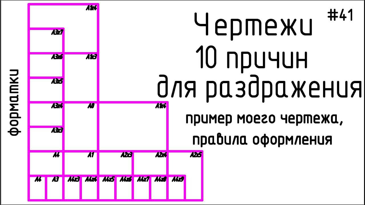 #41 ЖПр. 10 раздражающих факторов при работе с чужими чертежами. Ч.2. Примеры | Личный опыт смотреть онлайн