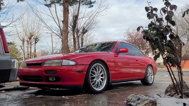 1996 Nissan 240SX S14 KA24DE cold rev idle INTAKE AND EXHAUST NOISE смотреть онлайн