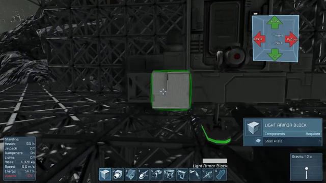 Space Engineers Let's Play Part 22 - Thruster Placement смотреть онлайн