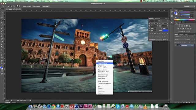 Creative 3D Zoom Effects Using Extrude & Oil Painting in Adobe Photoshop CS6 on Mac and PC смотреть онлайн