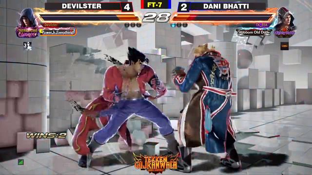 [FT7] Devilster (Jin) VS Dani (Steve) Tekken 7 Pakistan смотреть онлайн
