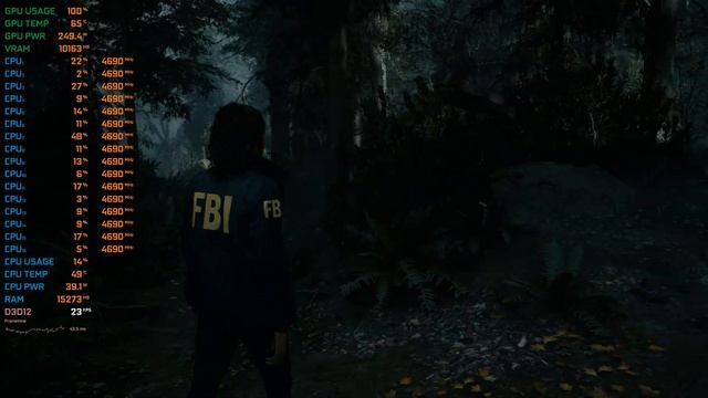 Alan Wake 2 (2023) | GeForce RTX 2080 Ti | Core I7-10700K | 64GB RAM