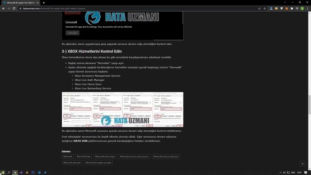 Minecraft Bir Şeyler Ters Gitti Hatası Çözümü смотреть онлайн