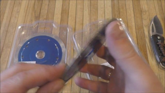 Посылка с Aliexpress.Алмазный диск по плитки. смотреть онлайн