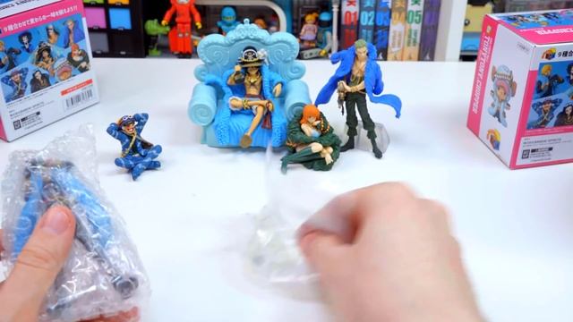 Собрал всю коллекцию One Piece - минибоксов Tamashii Nations