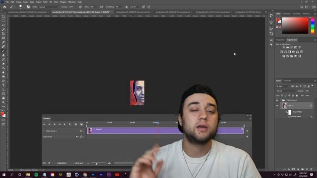 Create Amazing AI ANIMATIONS w/ Adobe Photoshop & After Effects ! NEURAL FILTER TUTORIAL смотреть онлайн