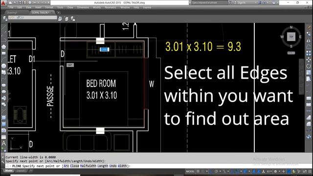 How to find area in autocad | Autocad Area Latest method 2020 смотреть онлайн