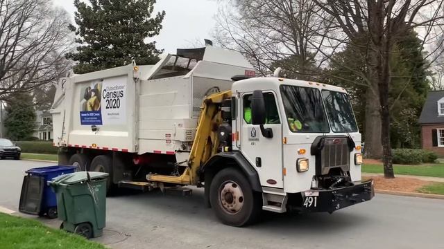Heil Python Side Loader Garbage Truck смотреть онлайн
