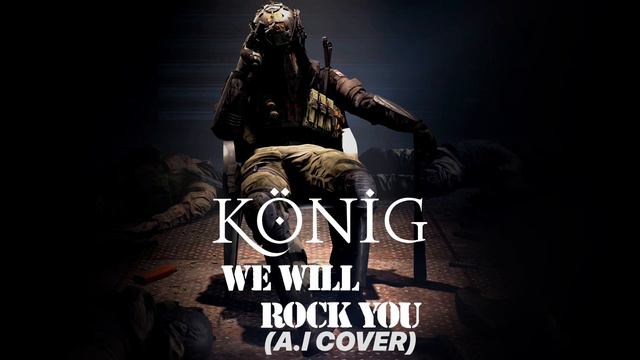 WE WILL ROCK YOU (QUEEN) — KÖNIG AI COVER смотреть онлайн