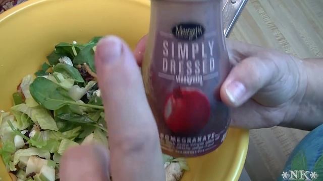 Apple Cranberry & Chicken Dinner Salad ~ Noreen's Kitchen