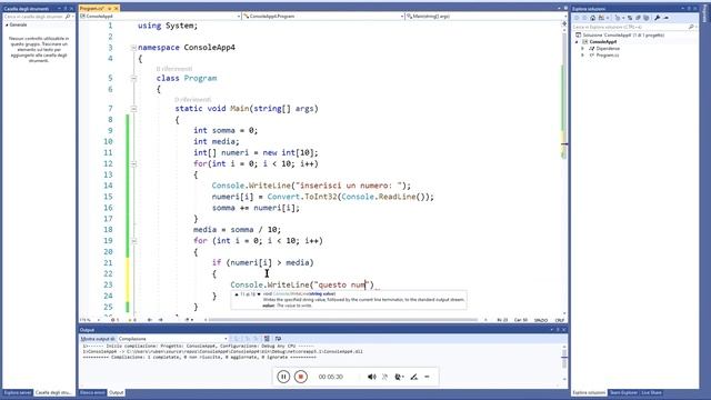Lezione array C# classi seconde liceo 24 marzo смотреть онлайн
