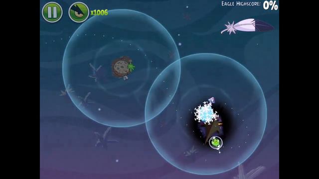 Angry Birds Space Fry Me to the Moon 3-1 Space Eagle Walkthrough смотреть онлайн